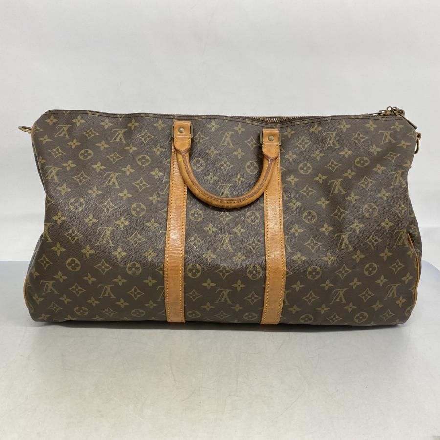 【5pc3109】ルイヴィトン ボストンバッグ モノグラム キーポルバンドリエール55 M41414 ブラウン【中古】メンズ レディース ユニセックス LOUIS VUITTON（ルイ・ヴィトン） 【5pc3109】ルイヴィトン ボストン