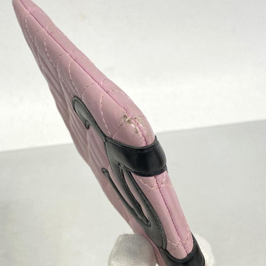 CHANEL（シャネル） 【5pc3385】シャネル ポーチ カンボン ラムスキン