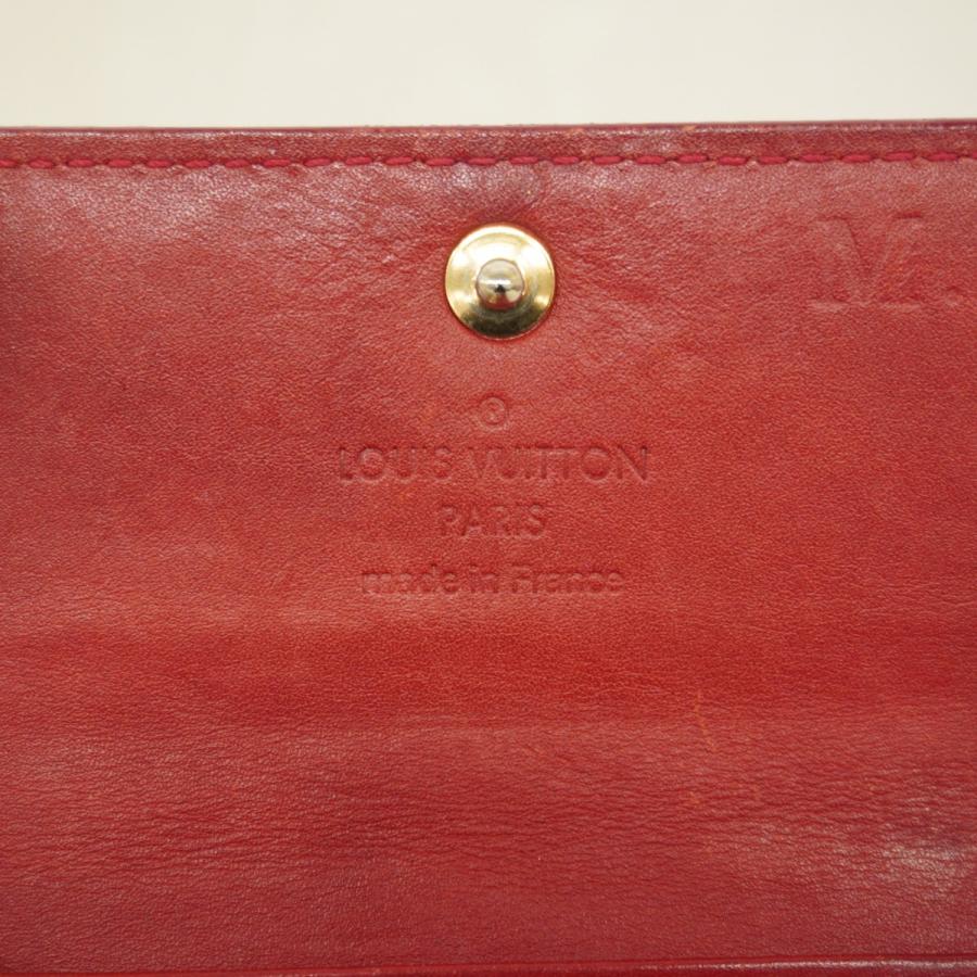 【BIGお買い物ラリー★30%OFFセール中】ルイ・ヴィトン LOUIS VUITTON キーケースヴェルニ ミュルティクレ4 ポムダムール（レッド） レディース 中古 LOUIS VUITTON（ルイ・ヴィトン） ☆SALE【5pc3609】ルイヴィトン キー
