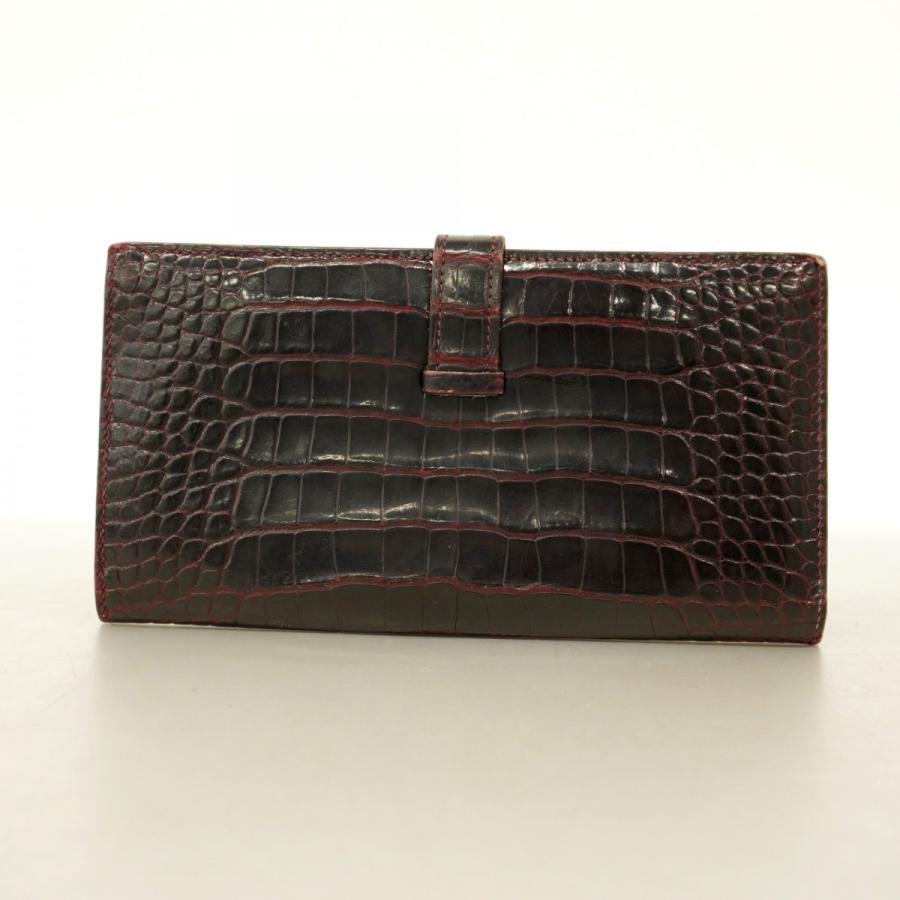 美品　HERMES べアン　長財布　ショコラ　2014年製 美品 HERMES べアン 長財布 ショコラ 2014年製