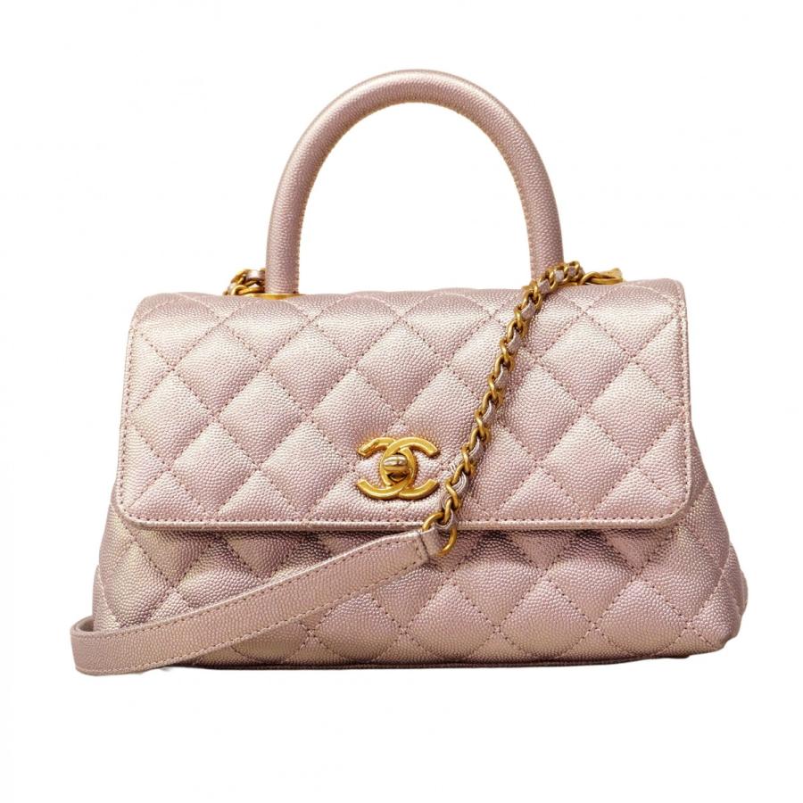 CHANEL シャネル ハンドバッグ ニュートラベル ココマーク ゴールド金具 シャネルニュートラベルラインココマークトートバッグGカードゴールド金具