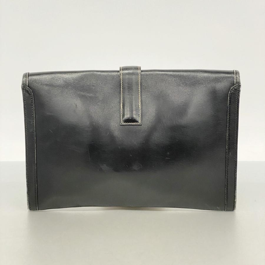 Z*c様 ✨未使用クラスタグ付き✨汚れなし✨エルメス　H柄 ファソネ　ブラック HERMES（エルメス） 【5pd5900】エルメス クラッチバッグ ジジュPM