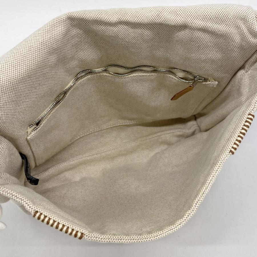 HERMES ニューフールトゥ バサスPM ショルダーバッグ アイボリー 楽天