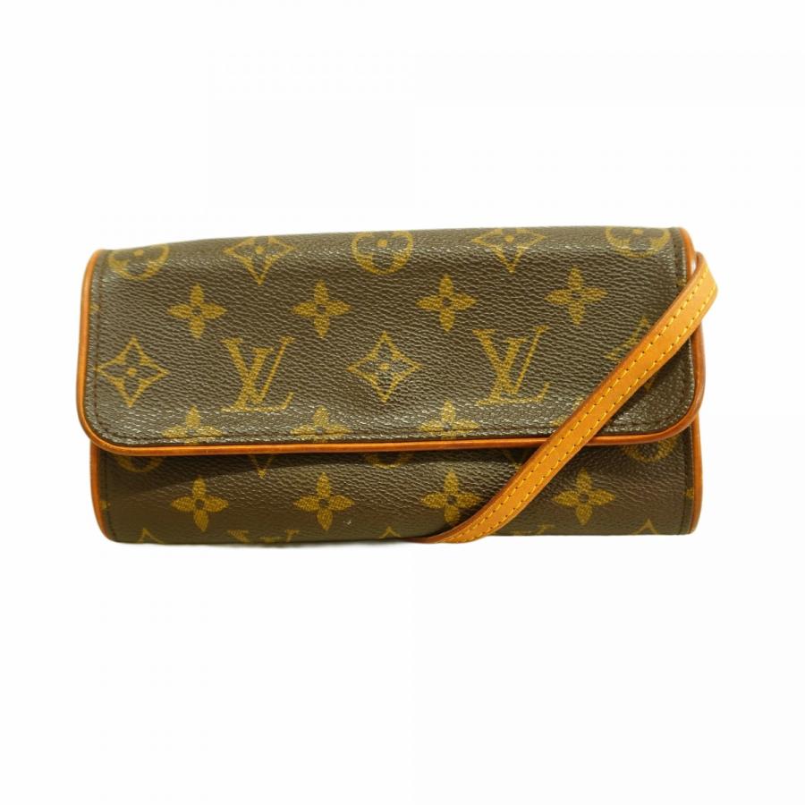Louis Vuitton ポシェットツイン ルイヴィトン/ショルダーバッグ/ポシェット・ツインPM/ダークブラウン
