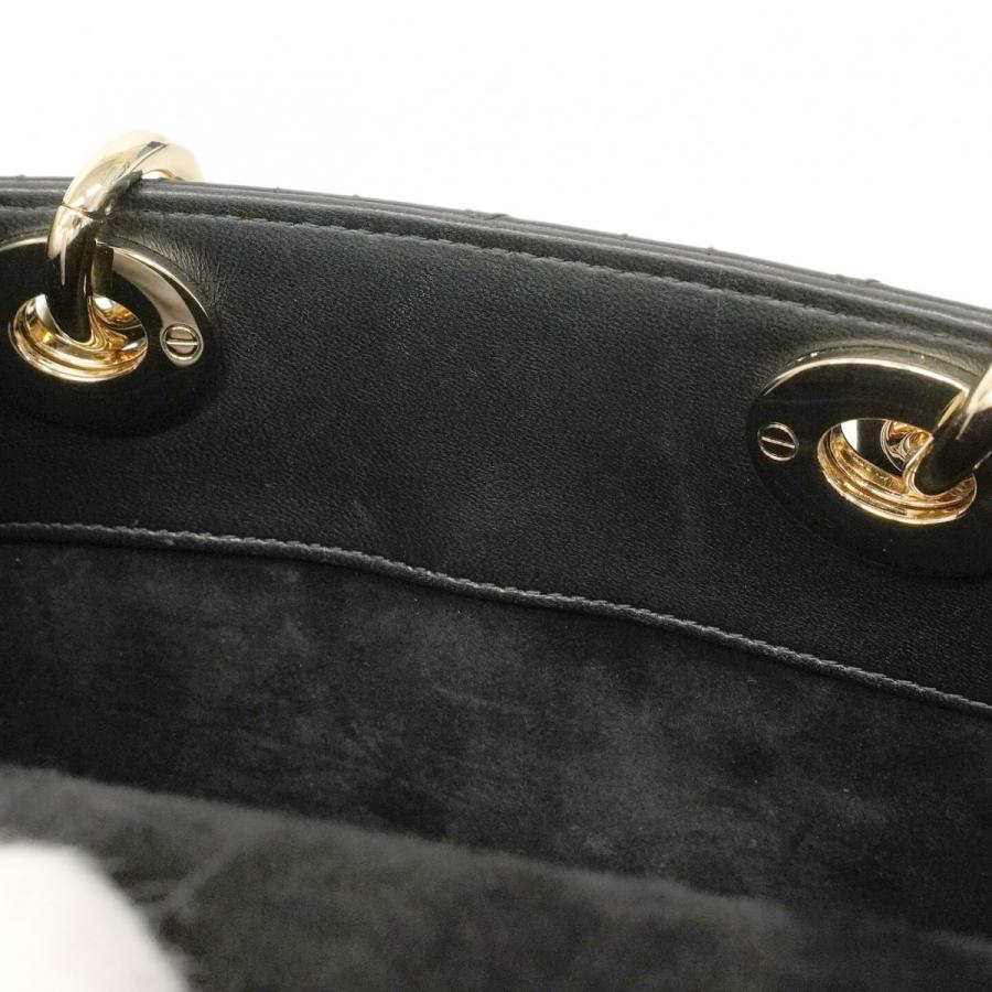 【美品】クリスチャンディオール　カナージュ　サングラス　ビッグロゴ　ブラック Christian Dior（クリスチャン・ディオール） カナージュ サングラス