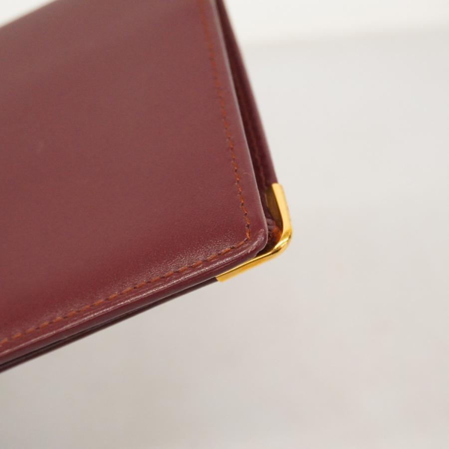 Cartier（カルティエ） 【5pe6877】カルティエ 長札入れ マスト レザー