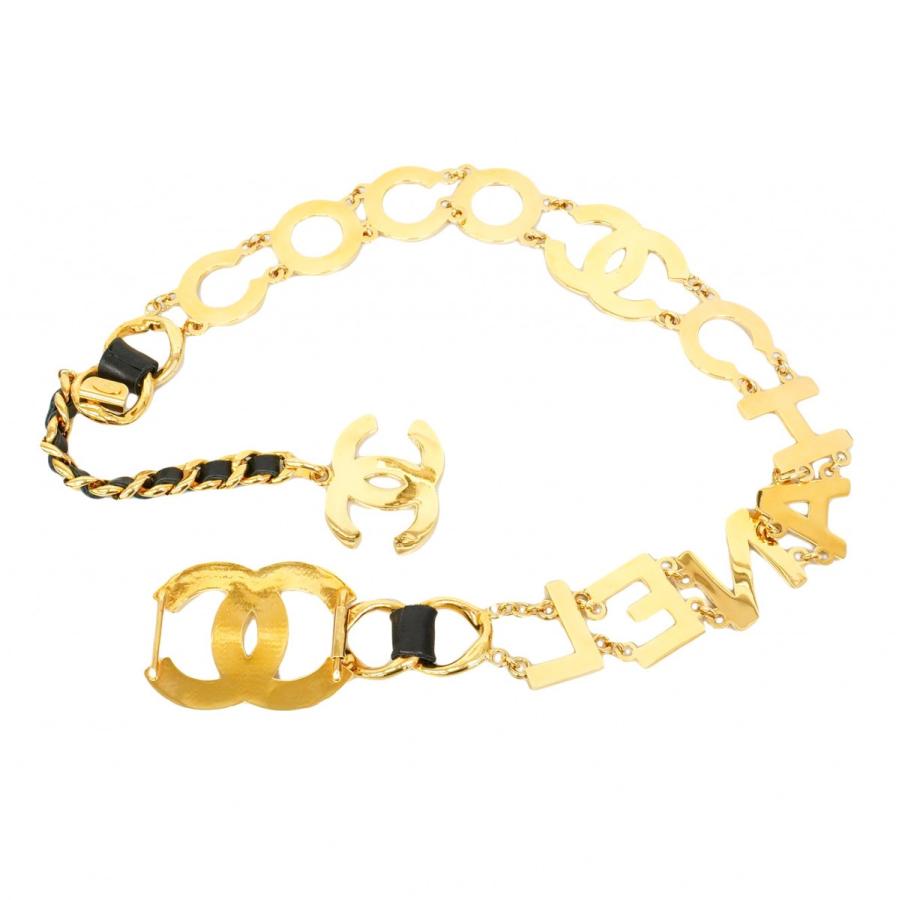 CHANEL（シャネル） 【6ab0220】シャネル ベルト チェーン ブラック