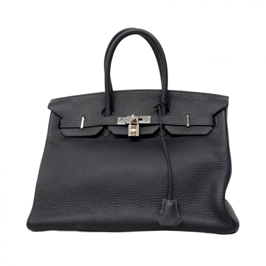 【ABランク】 エルメス HERMES バーキン 35 トリヨンクレマンス (レザー) □Q刻印 (2013年) ハンドバッグ 手提げかばん ビジネスバッグ トラベルバッグ レディース クレヴェット (サーモンピンク) 正規品 中古 mbn26002 HERMES（エルメス） 【6ab0367】エルメス ハンドバッグ バーキン35