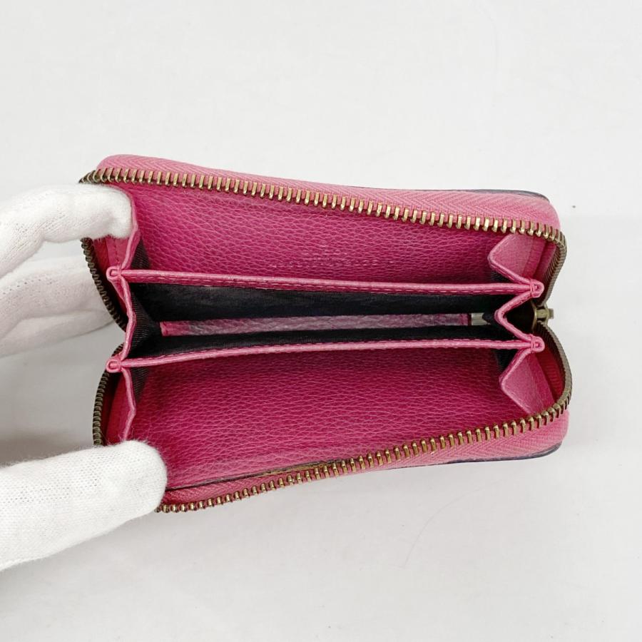 ほぼ未使用品　GUCCI グッチ　小銭入れ　ケース　ロゴグラム　ピンク shopbring_2525a240004