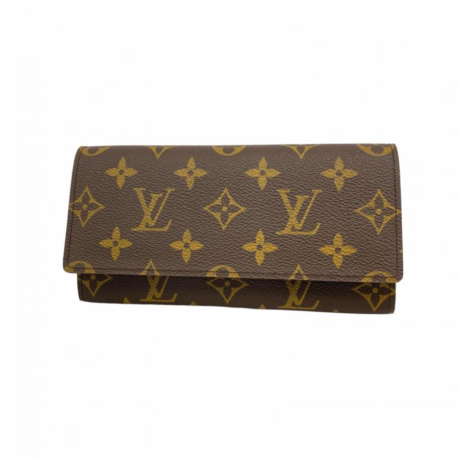 ルイヴィトン ポルト 円 3 カルトクレディ モノグラム M61818 長財布 LOUIS VUITTON（ルイ・ヴィトン） 【6ab0927】ルイヴィトン 長財布