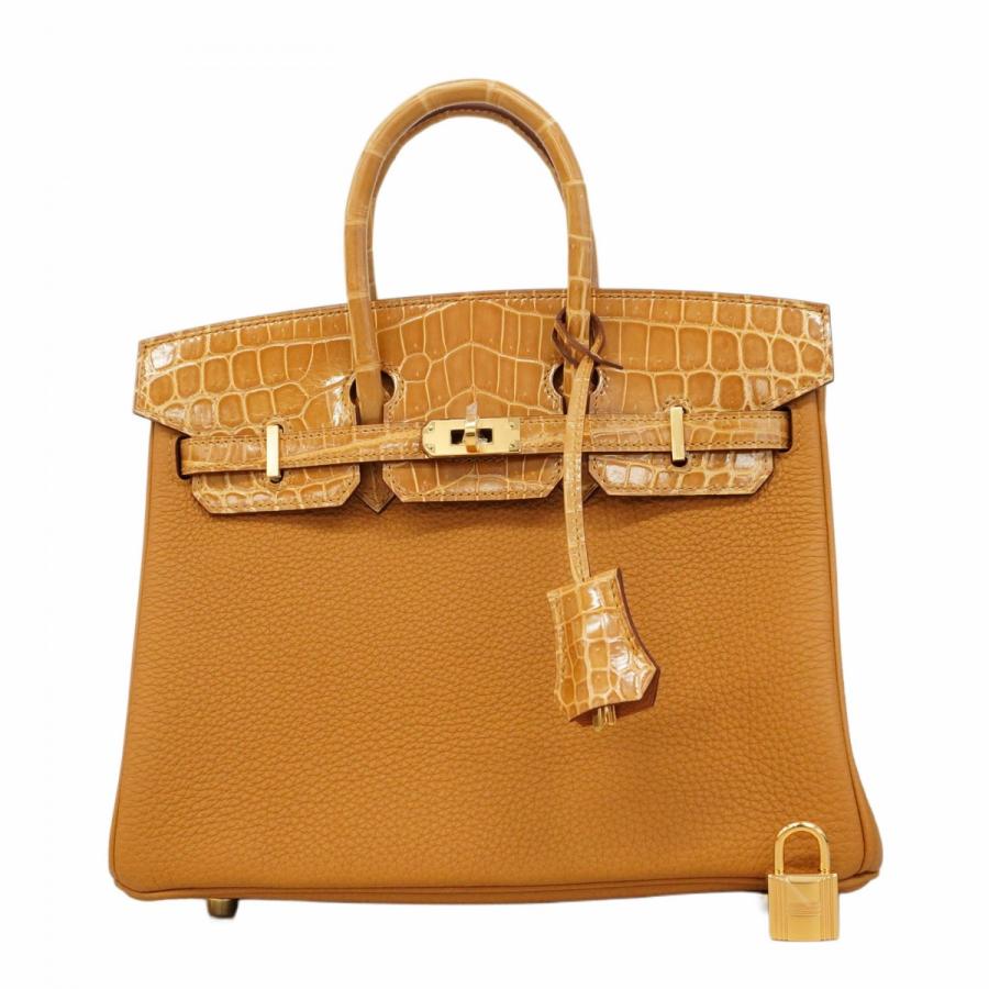 HERMES（エルメス） 【6ab0940-g】エルメス ハンドバッグ バーキン25