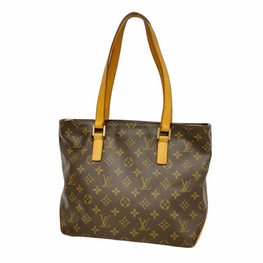 【中古】ルイヴィトン LOUIS VUITTON カバピアノ トートバッグ ハンド PVC レザー モノグラム 総柄 茶色 M51148 LOUIS VUITTON（ルイ・ヴィトン） 【6ab1168】ルイヴィトン トート