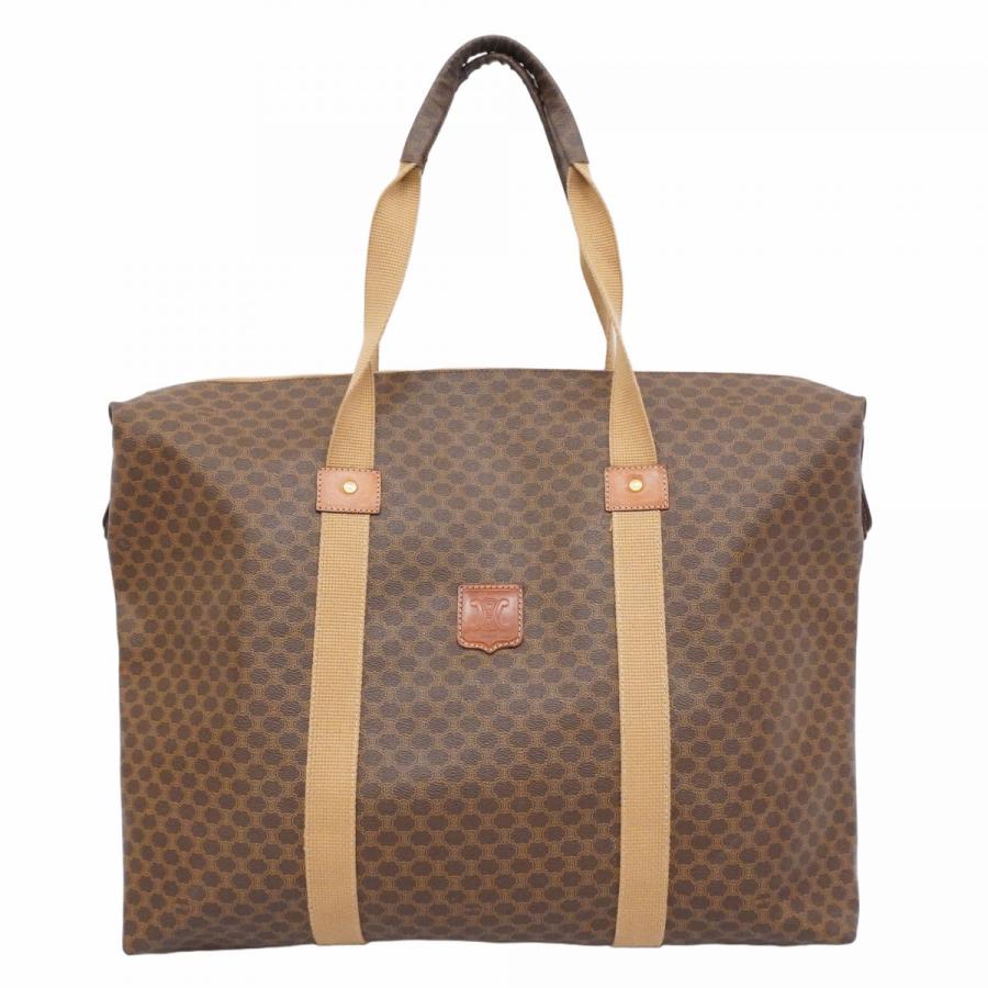 AMR05 セリーヌ マカダム ボストンバッグ トリオンフ ゴールド金具 AMR05 セリーヌ マカダム ボストンバッグ トリオンフ ゴールド金具