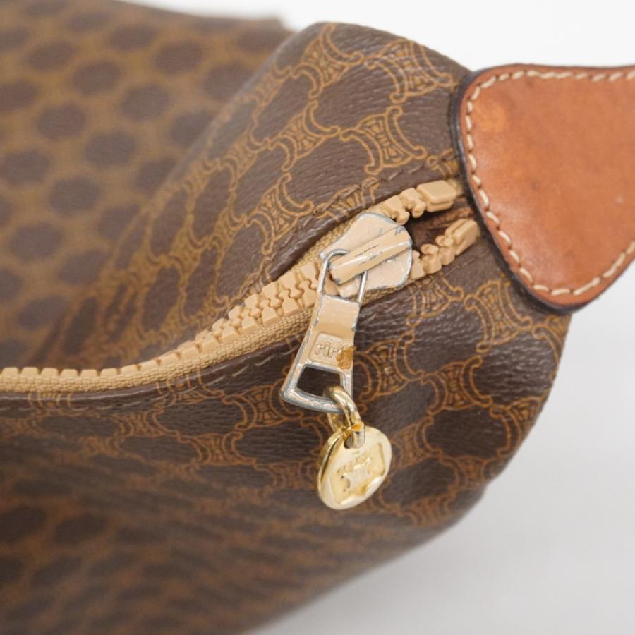 CELINE（セリーヌ） 【6ab1172】セリーヌ ボストンバッグ マカダム PVC