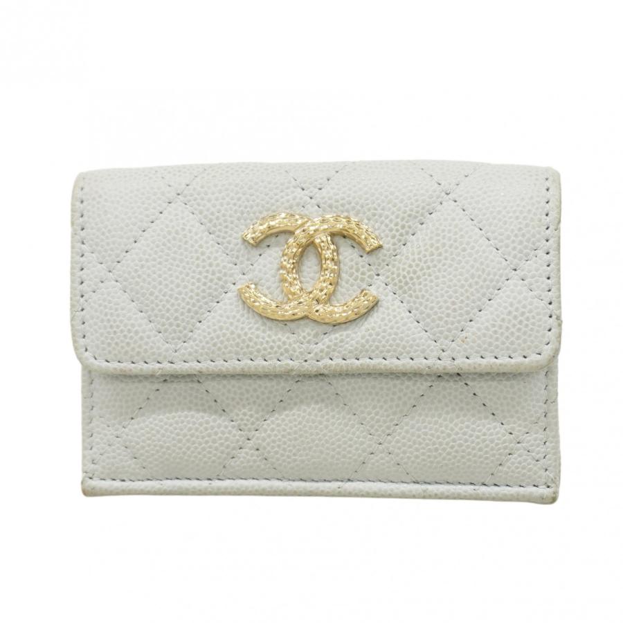CHANEL（シャネル） ☆最終価格【6ac2186-k】シャネル 三つ折り財布