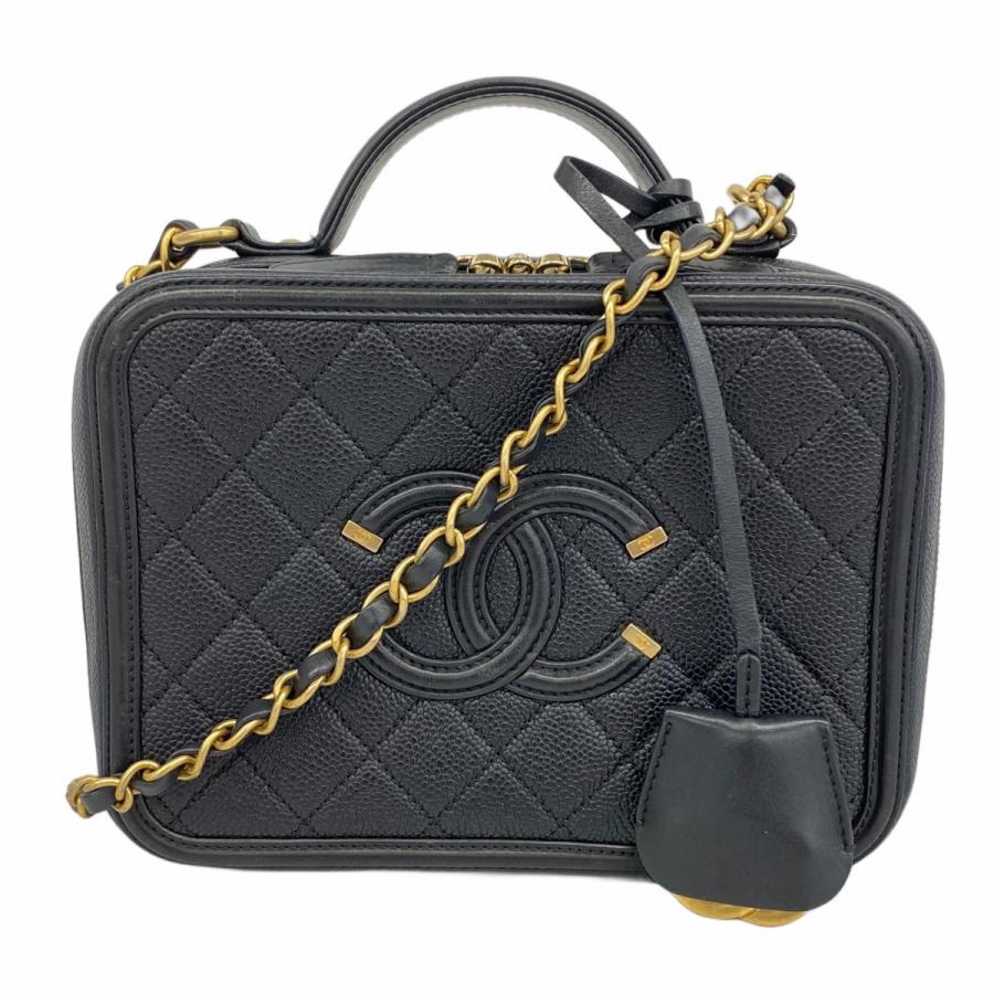 CHANEL（シャネル） 【6ac2202】シャネル バニティバッグ キャビア