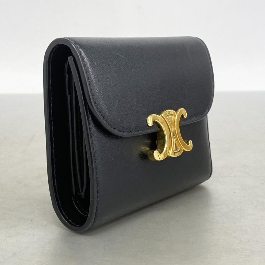 CELINE（セリーヌ） 【6ac2285】セリーヌ 三つ折り財布 トリオンフ