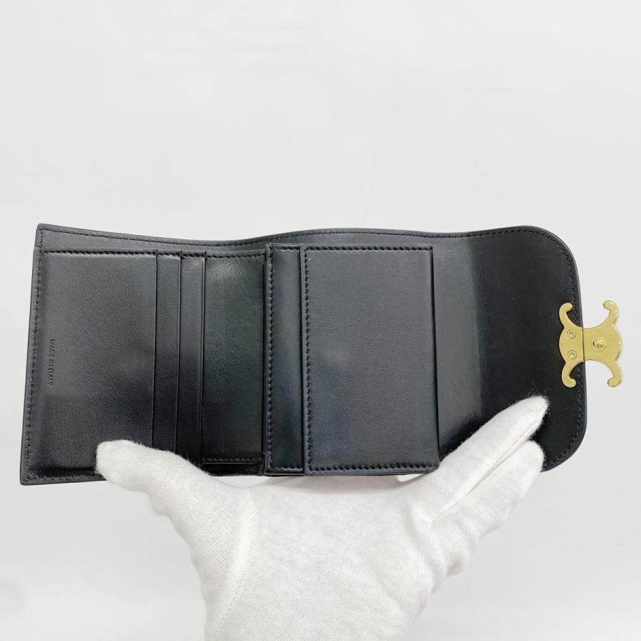 CELINE（セリーヌ） 【6ac2285】セリーヌ 三つ折り財布 トリオンフ