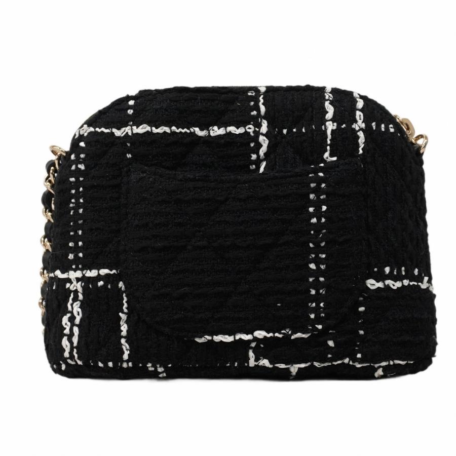 ☆CHANEL ブラック ツィード チェーン ショルダーバッグ☆ CHANEL】シャネル『ツイード チェーンショルダーバッグ』レディース 1