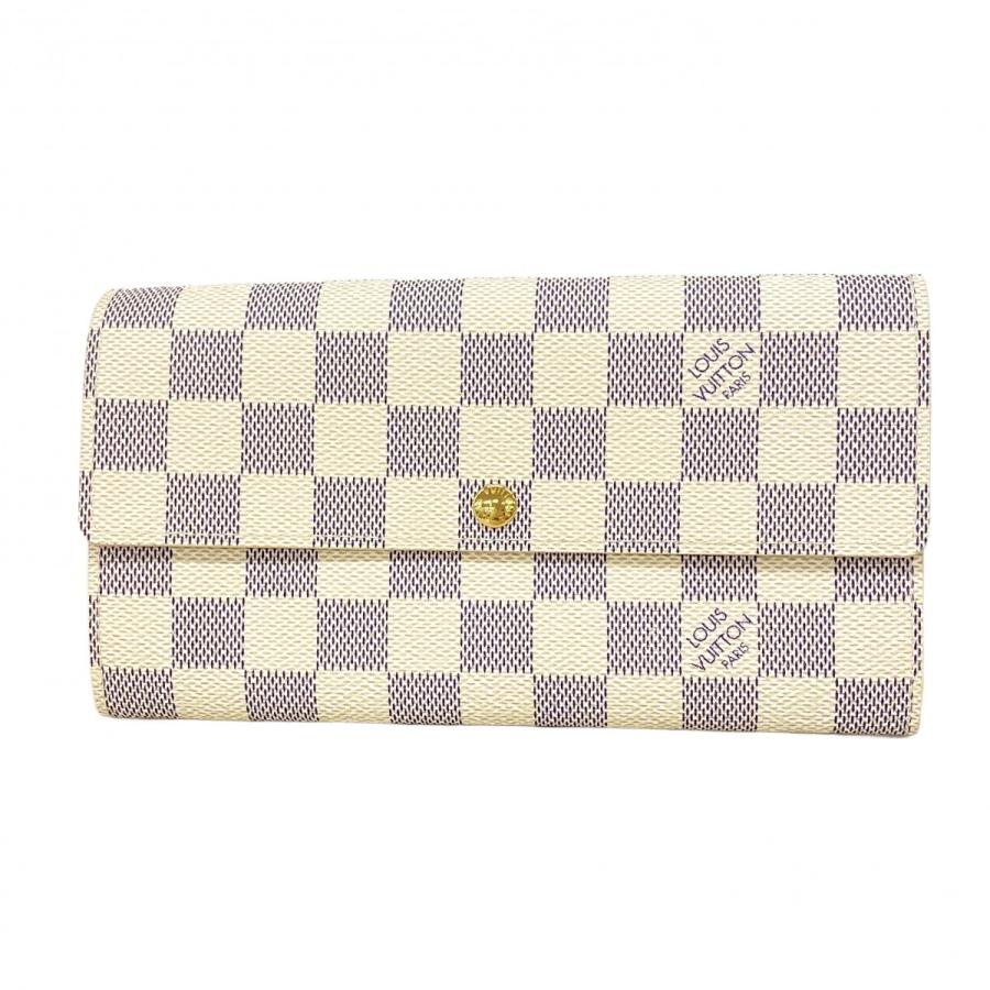 新型★ルイヴィトン 長財布 ダミエ アズール インターナショナル 男女兼用 LOUIS VUITTON（ルイ・ヴィトン） 【6ad3423-k】ルイヴィトン 長財布