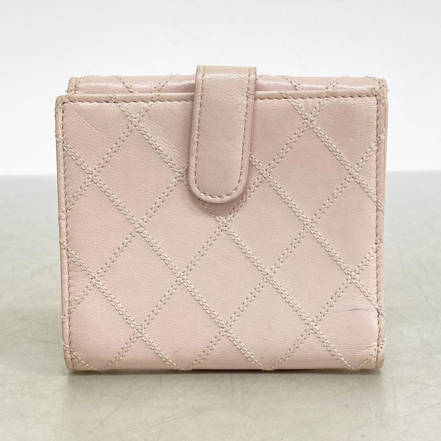 CHANEL（シャネル） 【6ad3782】シャネル 財布 ビコローレ レザー