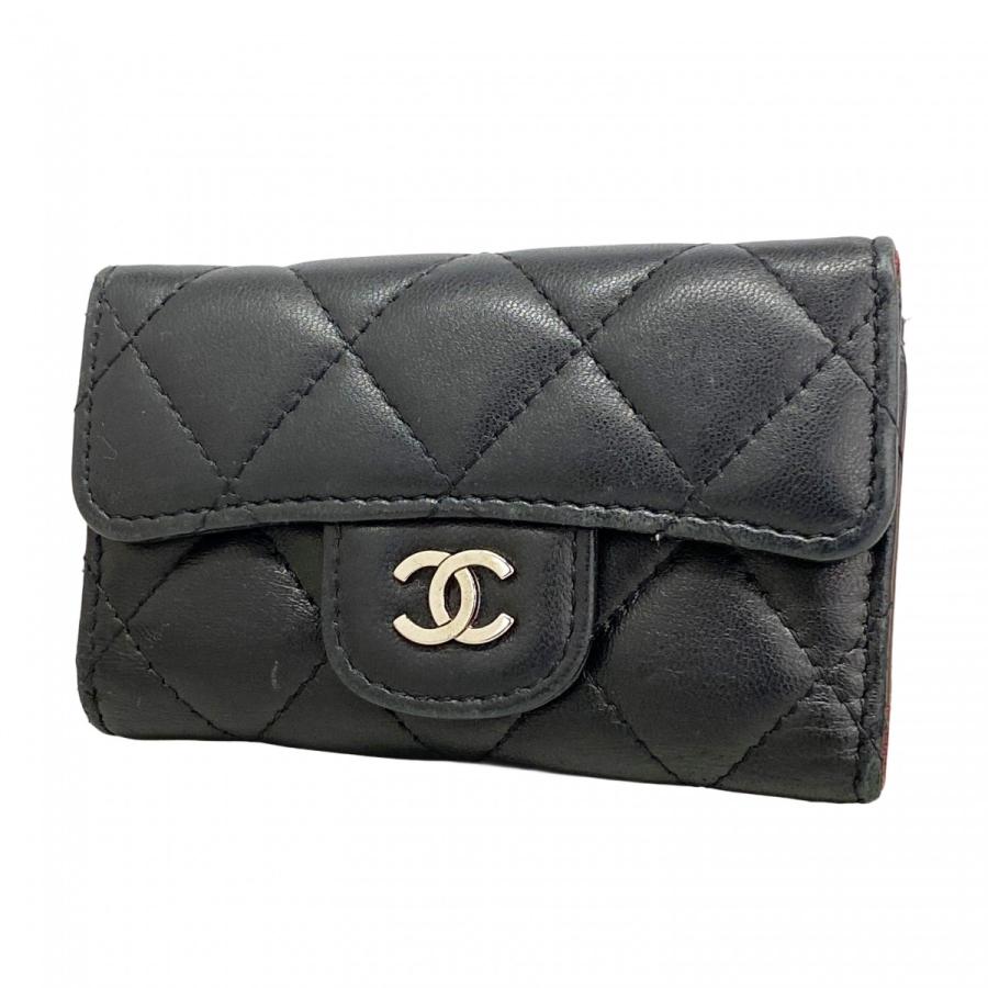ローラ　シャネル✨6連 キーケース マトラッセ ラムスキン キルティング CHANEL（シャネル） 【6ad4096-k】シャネル キーケース マトラッセ