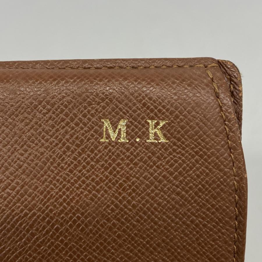 週末限定sale】ルイヴィトンポルトモネトレゾ−ル二つ折財布 美品