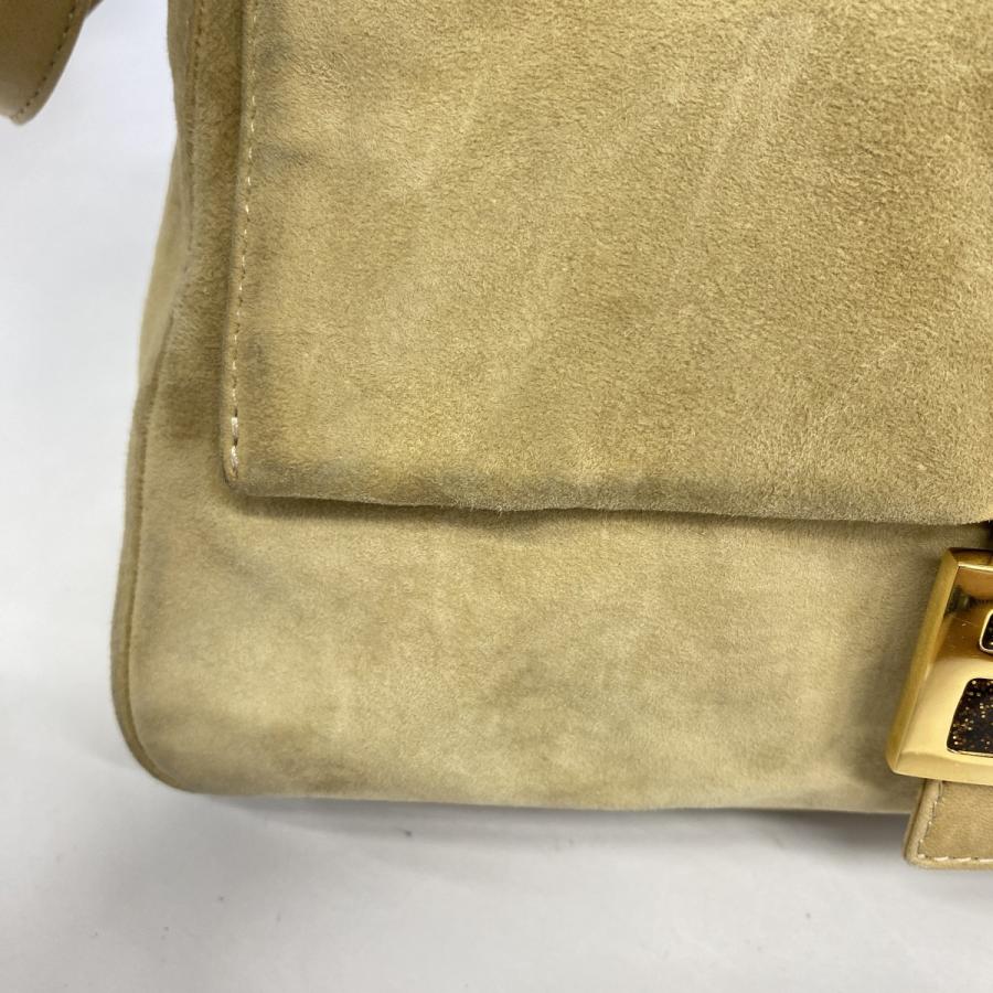 FENDI バケットバックスウェード 美品 FENDI ブラウン スエード ショルダーバッグ