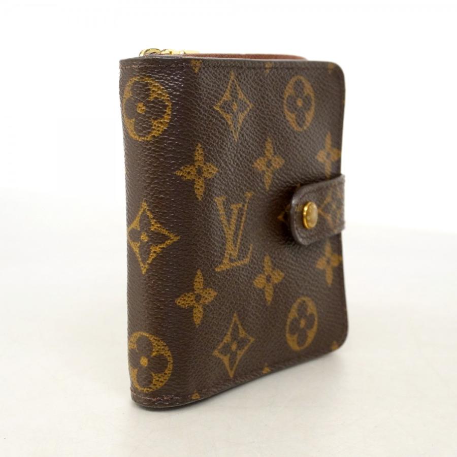 【最高級品】ルイヴィトン モノグラム コンパクトジップ 折り財布 M61667 ルイヴィトン 財布 LOUIS VUITTON 折財布/ラウンドファスナー式