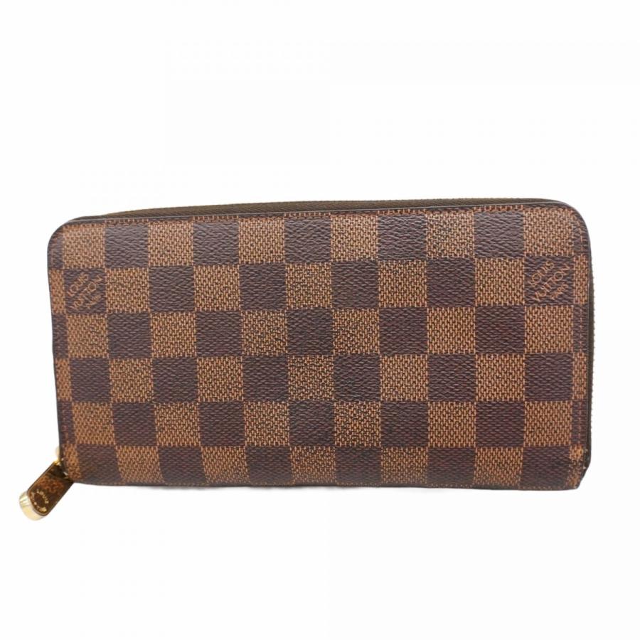 ルイヴィトン　ダミエ　エベヌ　ジッピーウォレット　N60014 Women's Designer Leather Wallet Zippy | LOUIS VUITTON ®