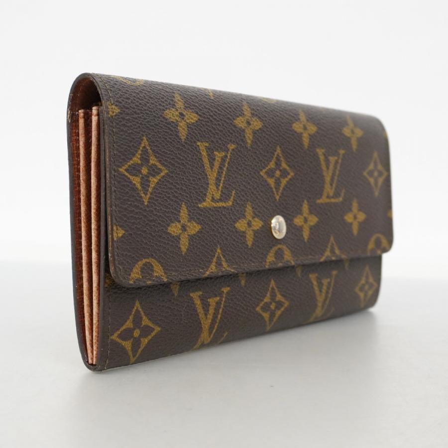 Louis Vuitton ルイヴィトン　モノグラム　長財布 ヴィンテージ　茶 中古・古着通販】LOUIS VUITTON (ルイ ヴィトン) 長財布 ブラウン