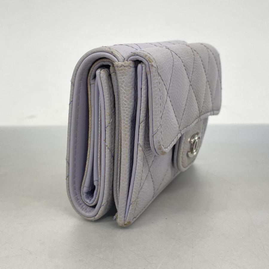 CHANEL（シャネル） 【6ae5146-k】シャネル 三つ折り財布 マトラッセ