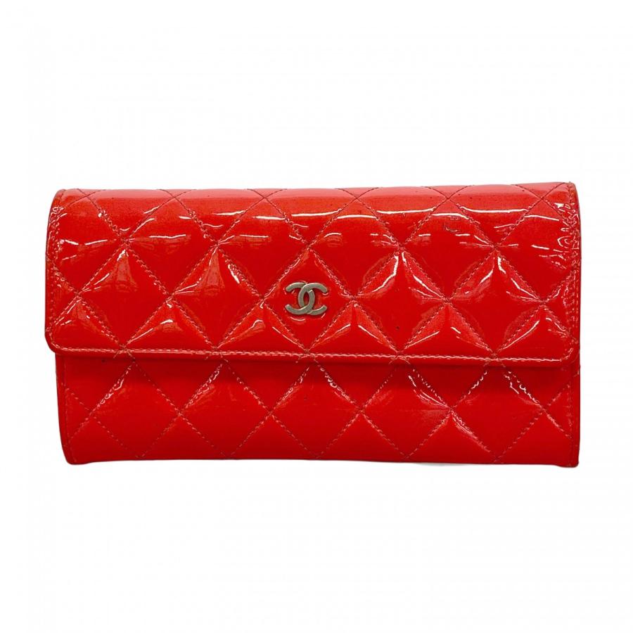 CHANEL（シャネル） 【6ae5425】シャネル 長財布 マトラッセ パテント