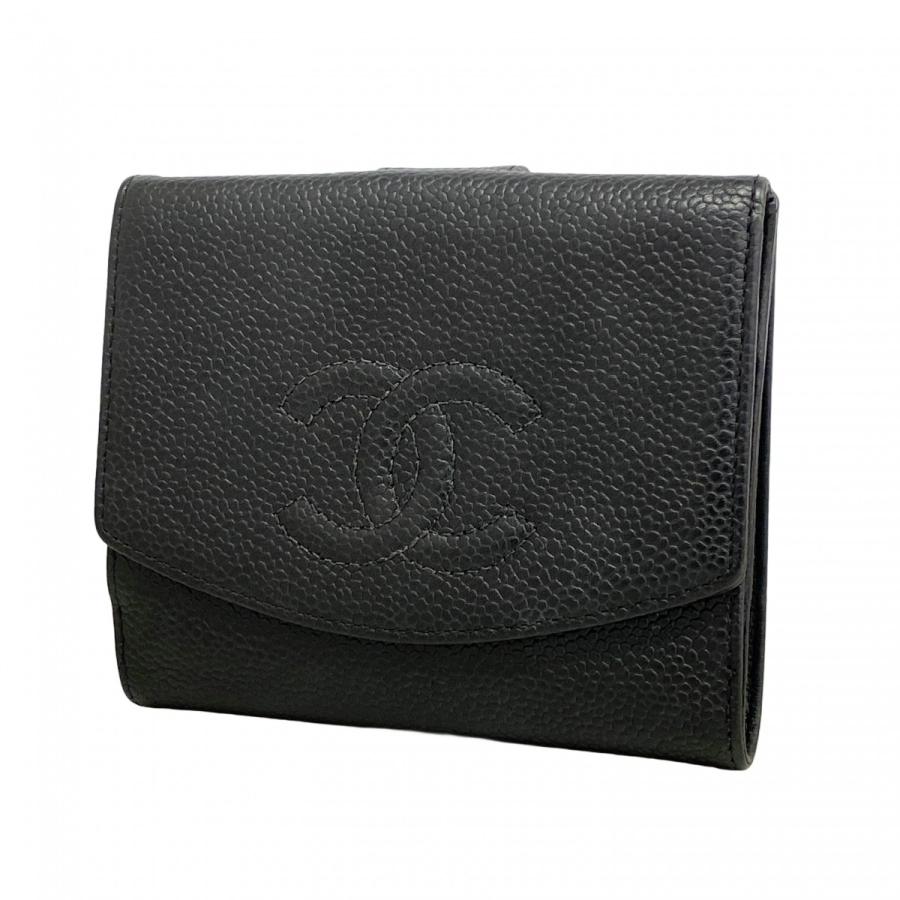 CHANEL（シャネル） 【6ae5757-k】シャネル 財布 キャビアスキン