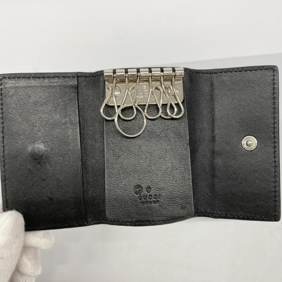 GUCCI（グッチ） 【6ae5915】グッチ キーケース マイクログッチシマ