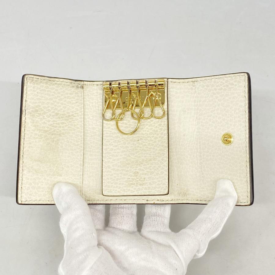 GUCCI（グッチ） 【6ae6033-k】グッチ キーケース GGマーモント/GG