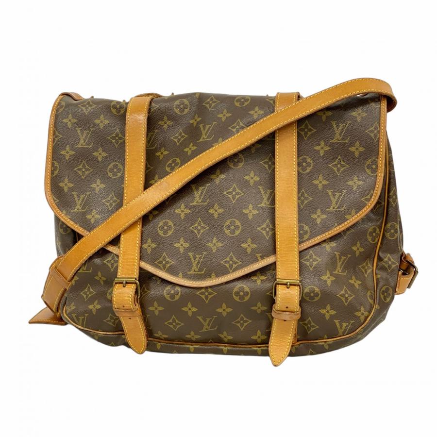 土日限定セール✨ルイ ヴィトン／モノグラム ソミュール43 ショルダーバッグ LOUIS VUITTON（ルイ・ヴィトン） 【6ae6231】ルイヴィトン ショルダー