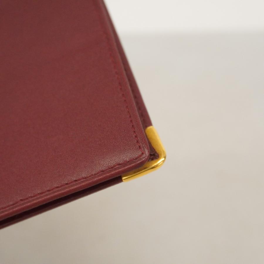 Cartier（カルティエ） 【6ae6469】カルティエ 長札入れ マスト レザー