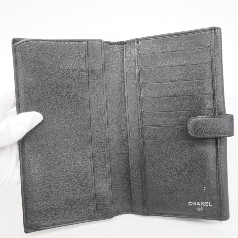 CHANEL（シャネル） 【6ba0111】シャネル 長財布 カメリア レザー