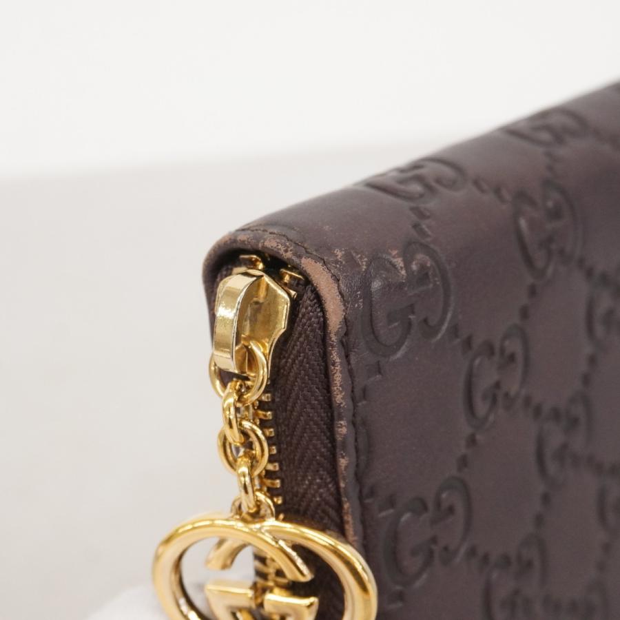 GUCCI（グッチ） 【6ba0429-k】グッチ 長財布 グッチシマ 212110