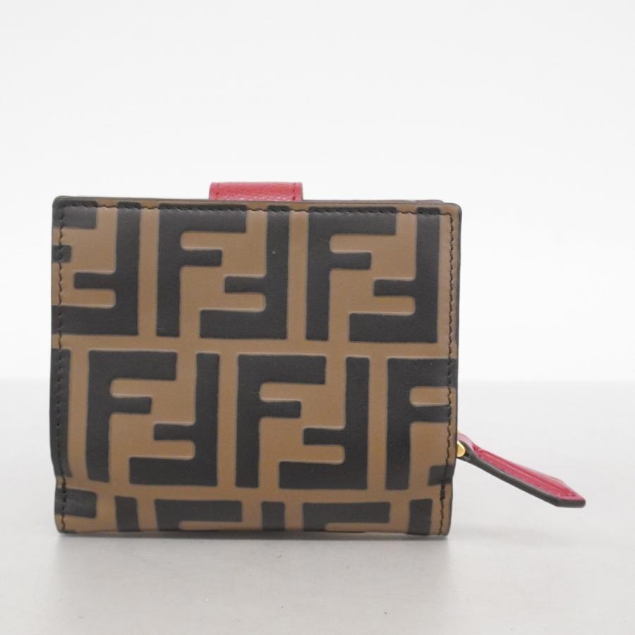 FENDI（フェンディ） 【6ba0447】フェンディ 財布 ズッカ レザー