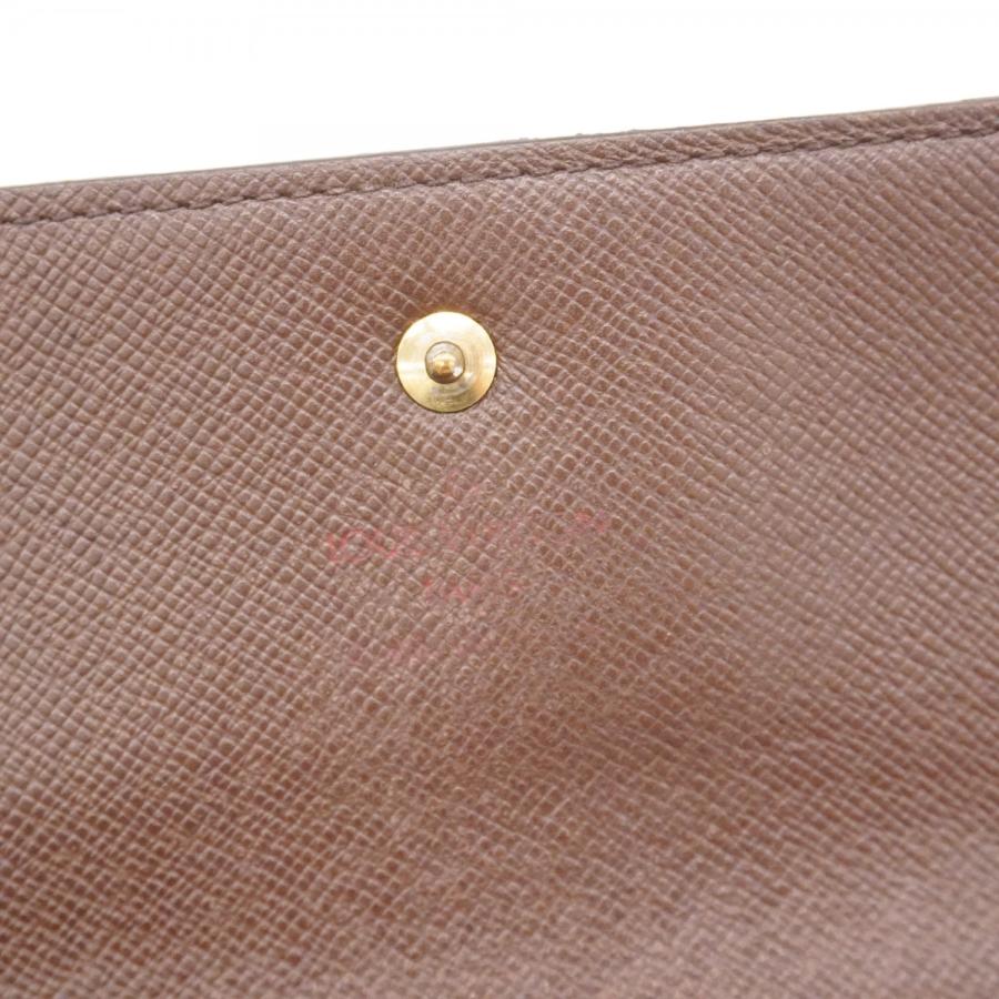 良品. ルイヴィトン ダミエ エベヌ ポルトトレゾール インターナショナル 財布 LOUIS VUITTON（ルイ・ヴィトン） ☆SALE【6ba1152】ルイヴィトン 三