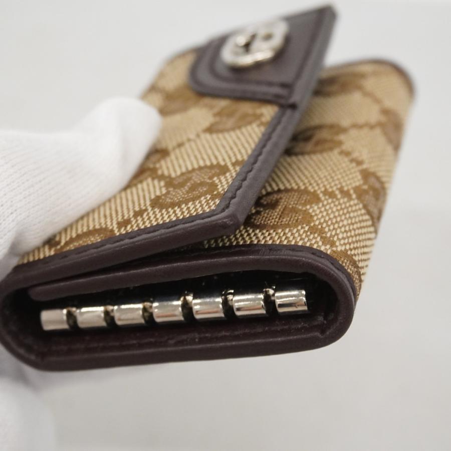 GUCCI（グッチ） 【6bd4707】グッチ キーケース GGキャンバス 181680