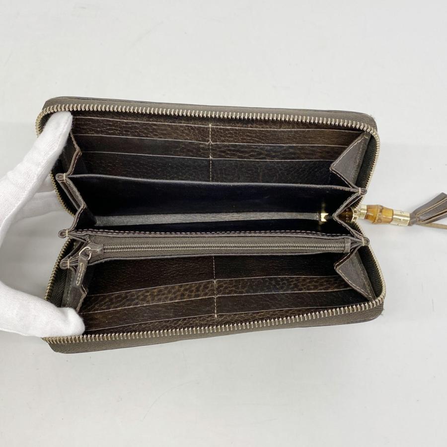 GUCCI（グッチ） 【6cb1970】グッチ 長財布 バンブー グッチシマ 