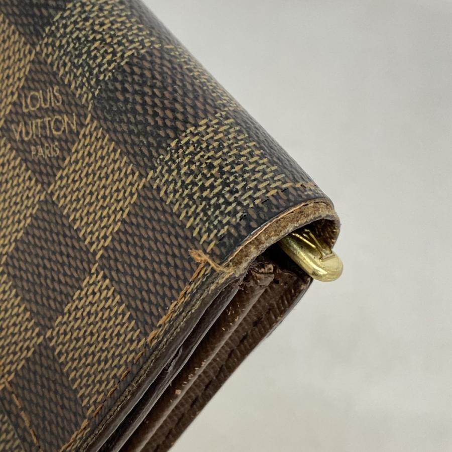 LOUIS VUITTON(ルイヴィトン) 長財布 ダミエ ポシェット・ポルト モネ