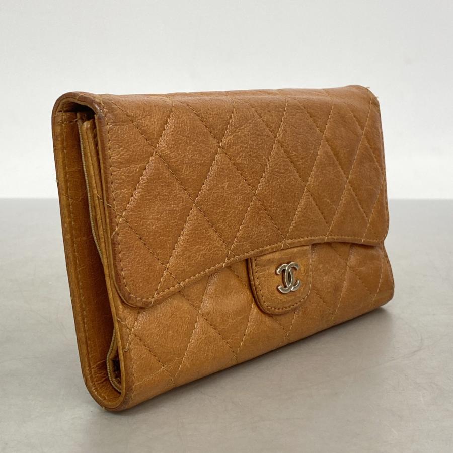 CHANEL（シャネル） 【6ce5882-k】シャネル 三つ折り長財布