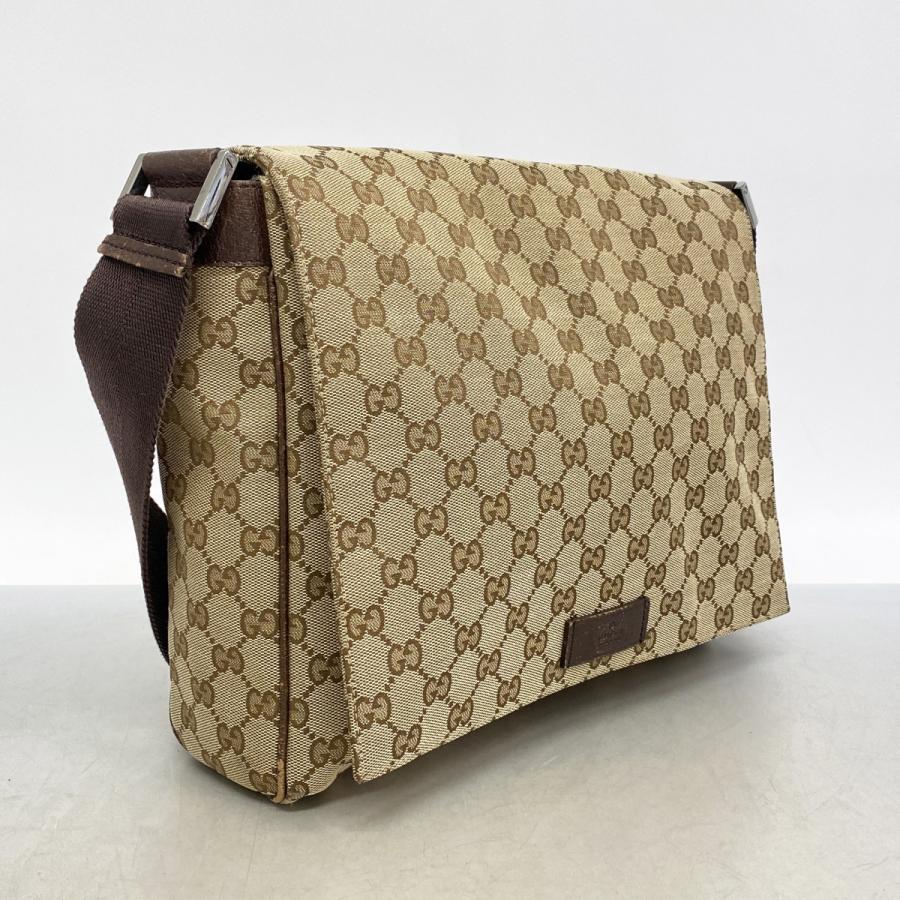 GUCCI（グッチ） 【6ce5902-k】グッチ ショルダーバッグ GGキャンバス 