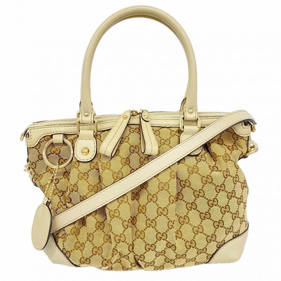 GUCCI（グッチ） 【6ce6170】グッチ ハンドバッグ GGキャンバス 