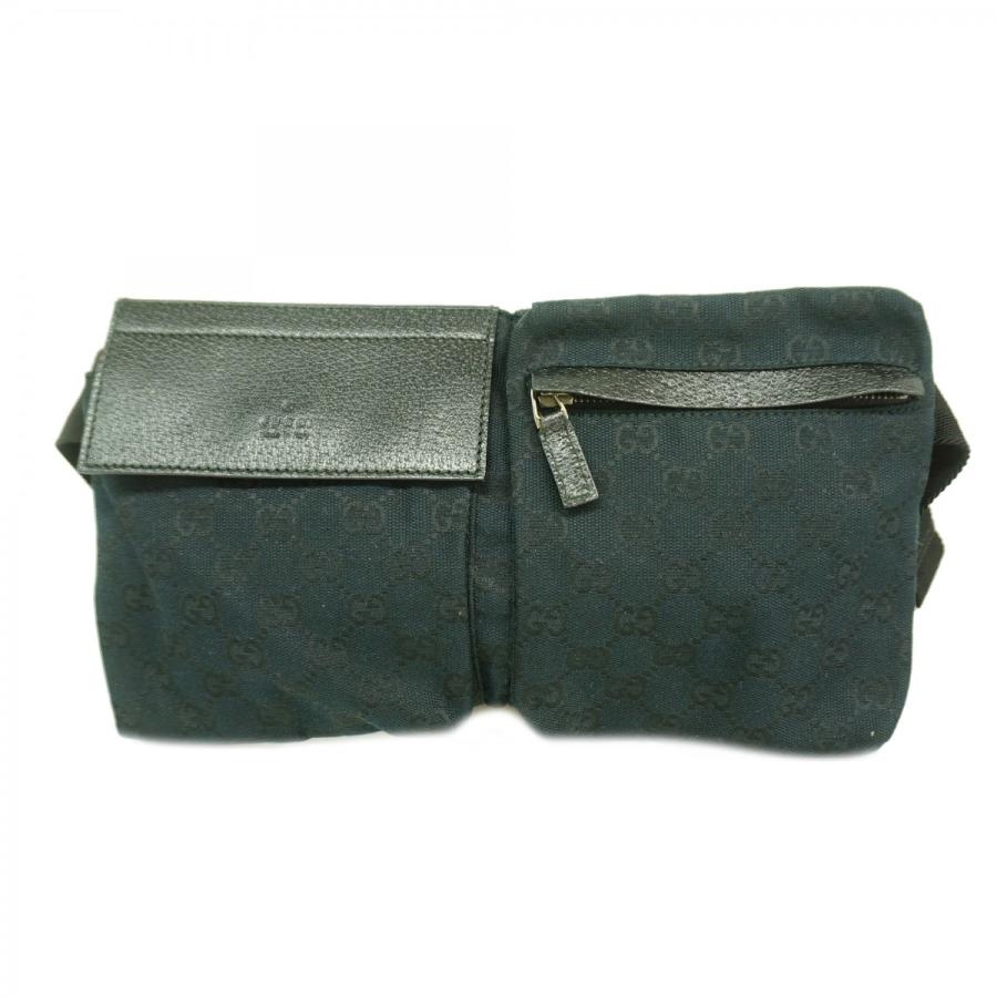 GUCCI（グッチ） 【6ce6473-k】グッチ ウエストバッグ GGキャンバス 