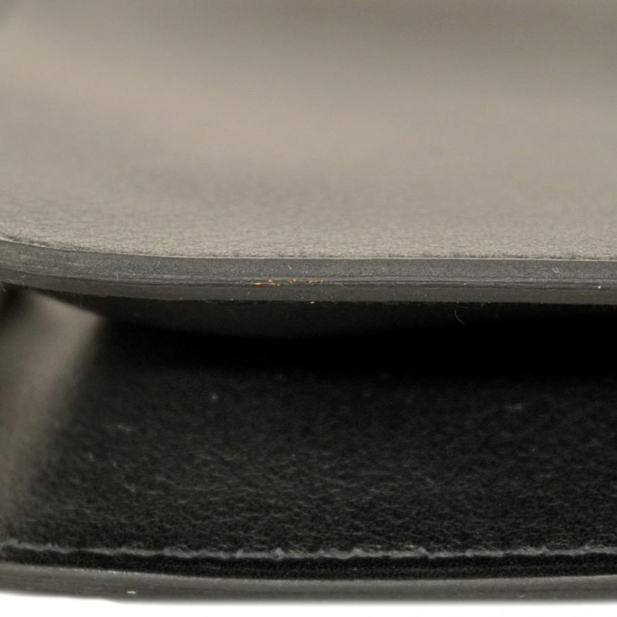 ★SALE【6da0015】エルメス ショルダーバッグ ジップアンゴートゥーゴー エバーグレイン ブラック シルバー金具 K刻印【中古】レディース_7